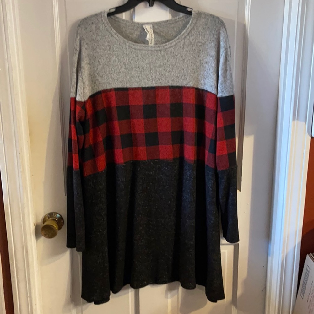 Winter sweater in Holiday colors XL
